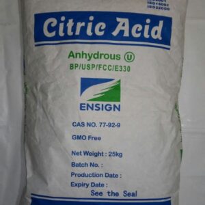 Ácido cítrico (saco 25kgs)